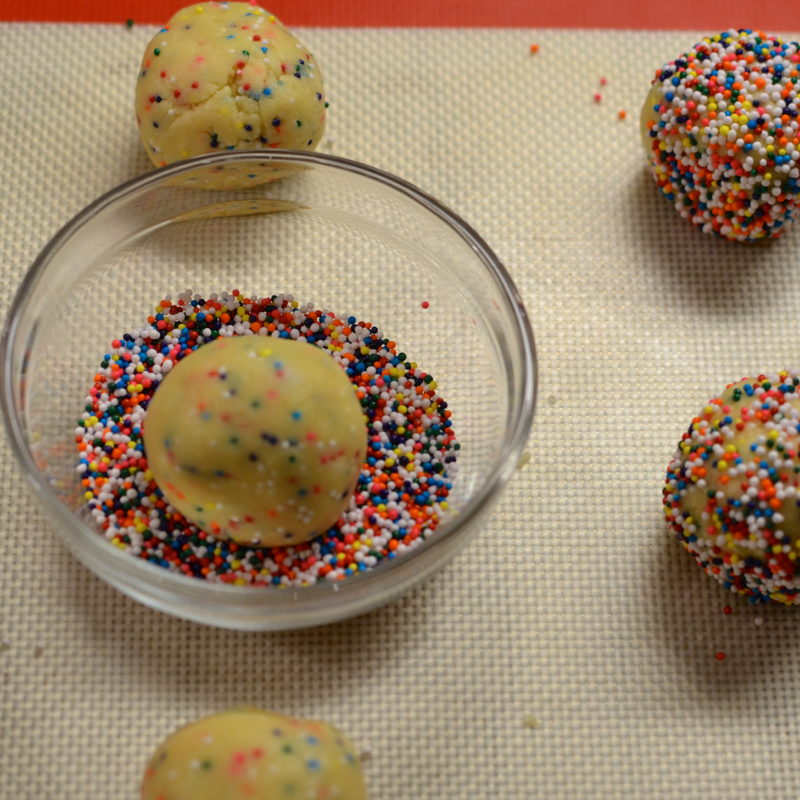 SUPER MOIST SUGAR COOKIES WITH SPRINKLES