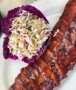 PEANUT COLESLAW RECIPE | Ribs & Peanut Coleslaw | www.AfterOrangeCounty.com